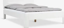 OLSKERCadre de lit OLSKER 140x190 blanc