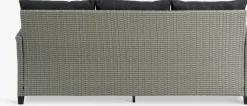 ONDRUPCanapé lounge avec méridiennee ONDRUP 3 personnes gris