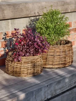 ORREPanier pour plantes ORRE Ø41/30 kubu brun 2pcs/lot
