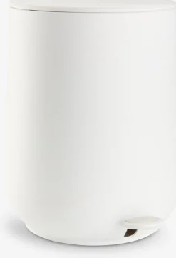 OXIEPoubelle à pédale OXIE 5L a/fermeture silencieuse blanc