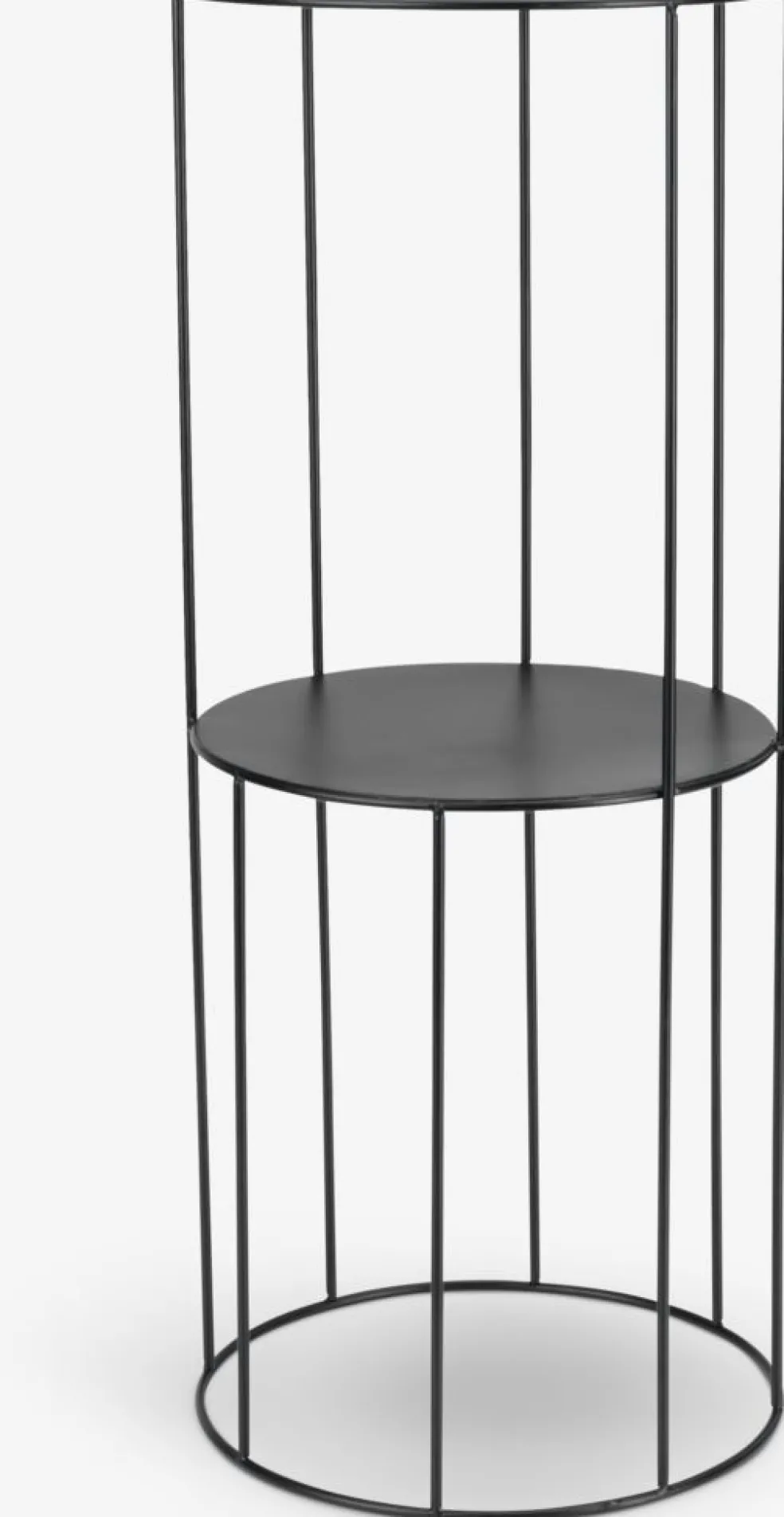 PELLEPiédestal PELLE Ø25xH60cm noir