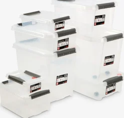 PROBOXBoîte de rangement PROBOX 14L a/couvercle transparent