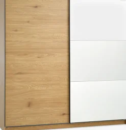 RABERGArmoire RABERG 200x200 a/miroir coloris chêne chaud