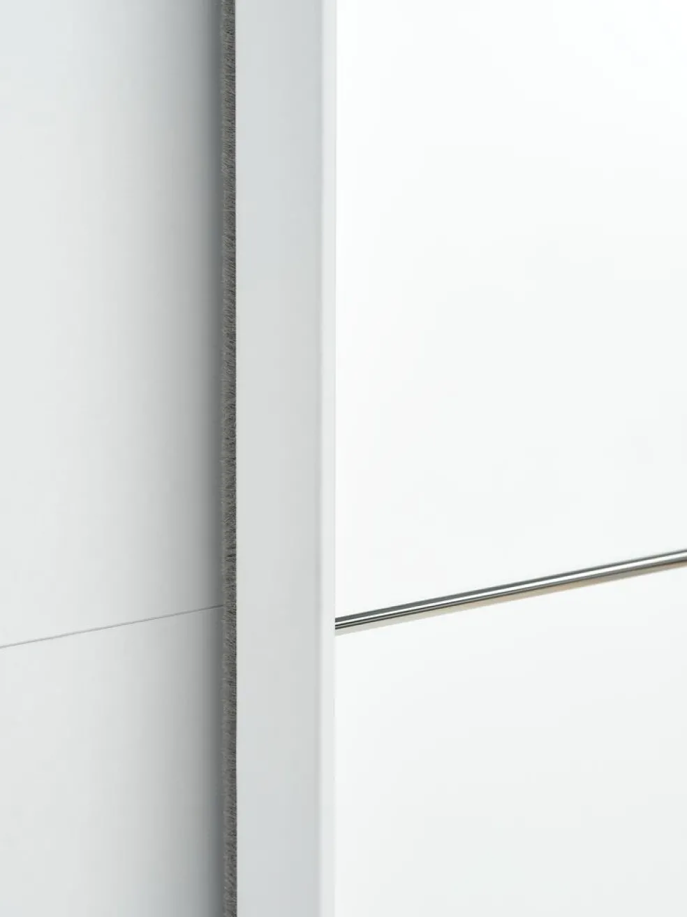 RABERGArmoire RABERG 200x200 a/miroir blanc