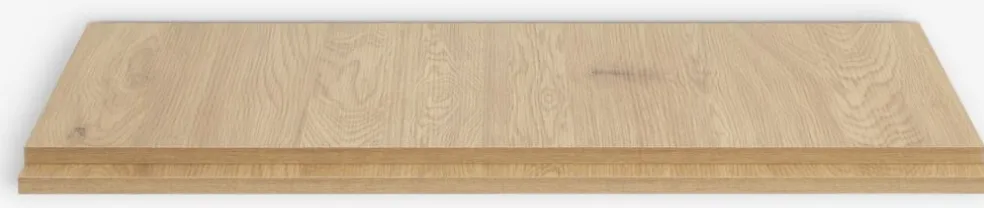 RABERGTablettes p/armoire RABERG 200 2 pcs/pqt coloris chêne chaud