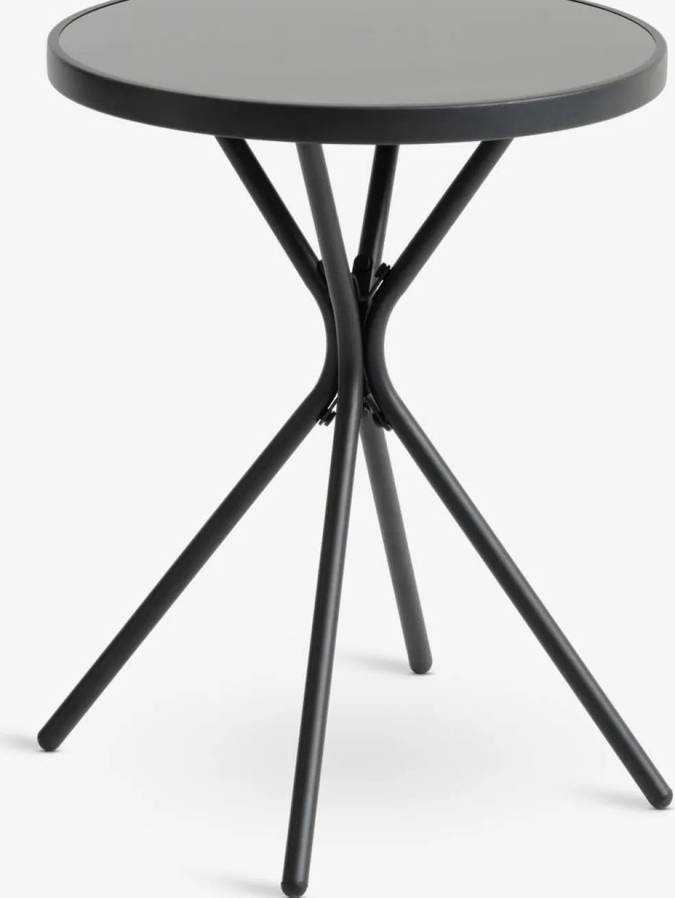 RADSTRUP + NABBENRADSTRUP Ø60 table + 2 NABBEN chaises noir