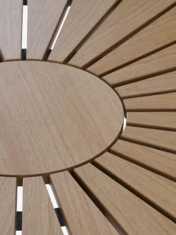 RANGSTRUP + BREDSTENRANGSTRUP Ø110 table naturel/noir + 4 BREDSTEN chaises noir