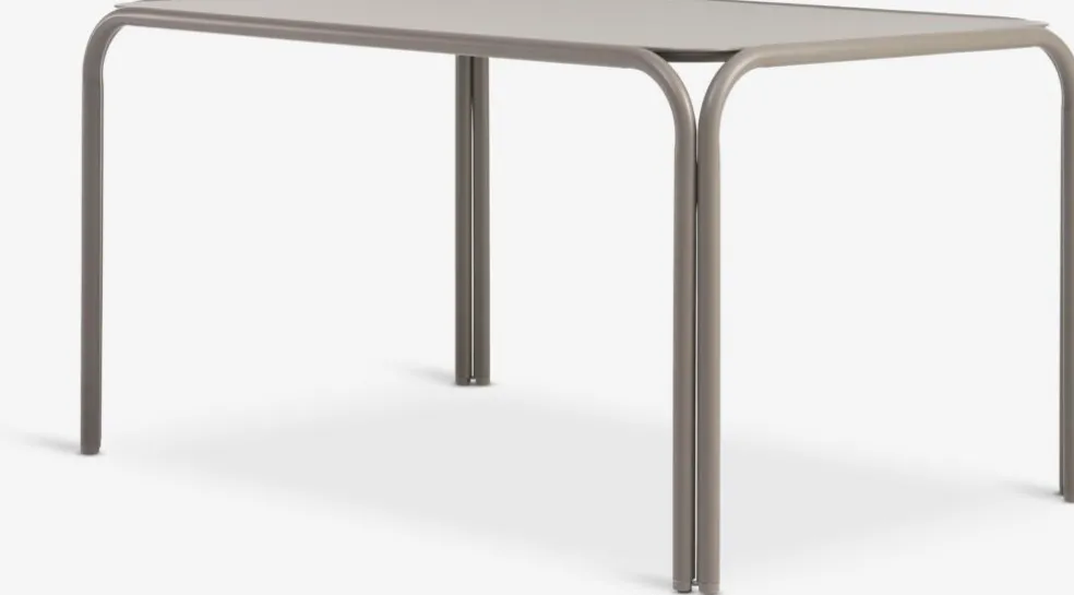 RAUMA + STORDALENRAUMA L140 table sable foncé + 4 STORDALEN chaises naturel
