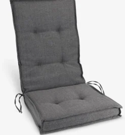 REBSENGECoussin de jardin pour chaise inclinable REBSENGE gris foncé