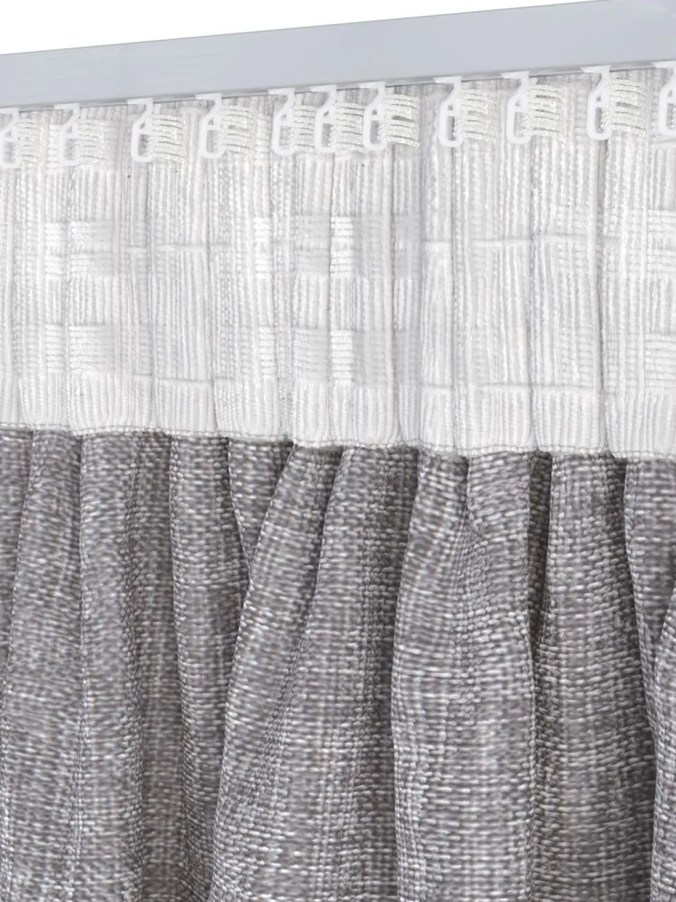 RUSKENRideau RUSKEN 1x140x300 gris clair
