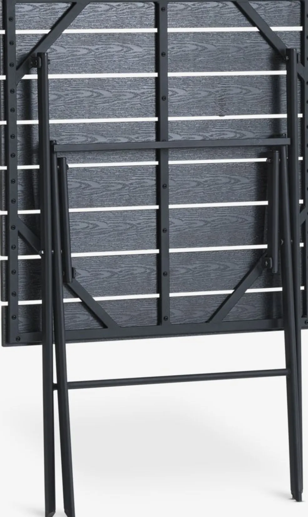 SANDVIKA + NABESANDVIKA L65 table + 2 NABE chaises noir