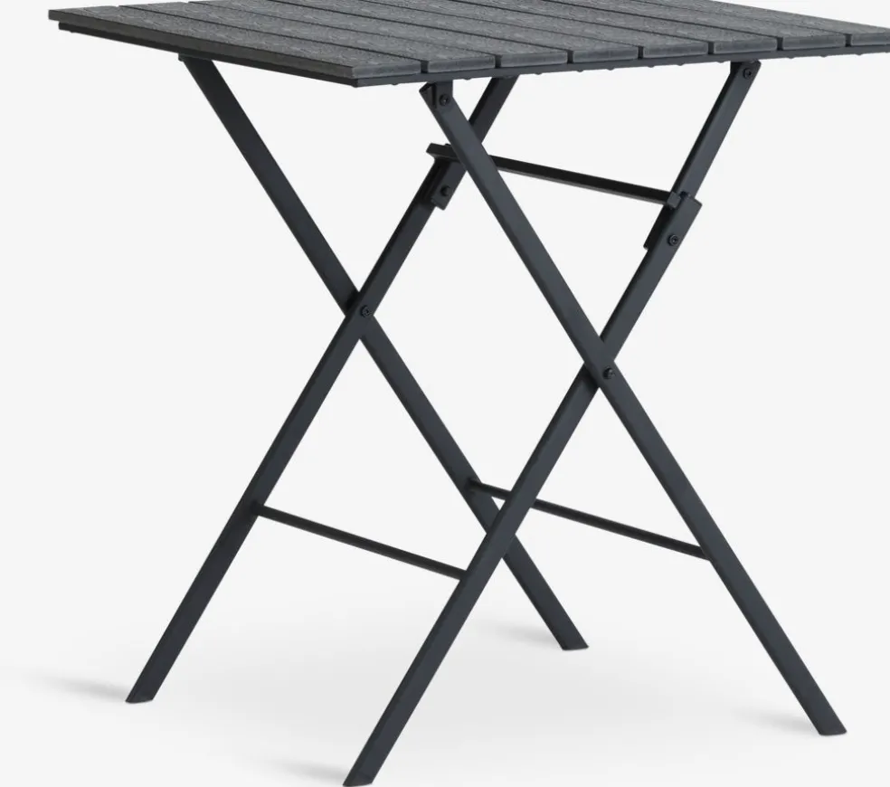SANDVIKA + TAGMARKSANDVIKA L65 table + 2 TAGMARK chaises noir