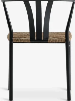 SANDVIKA + TAGMARKSANDVIKA L65 table + 2 TAGMARK chaises noir