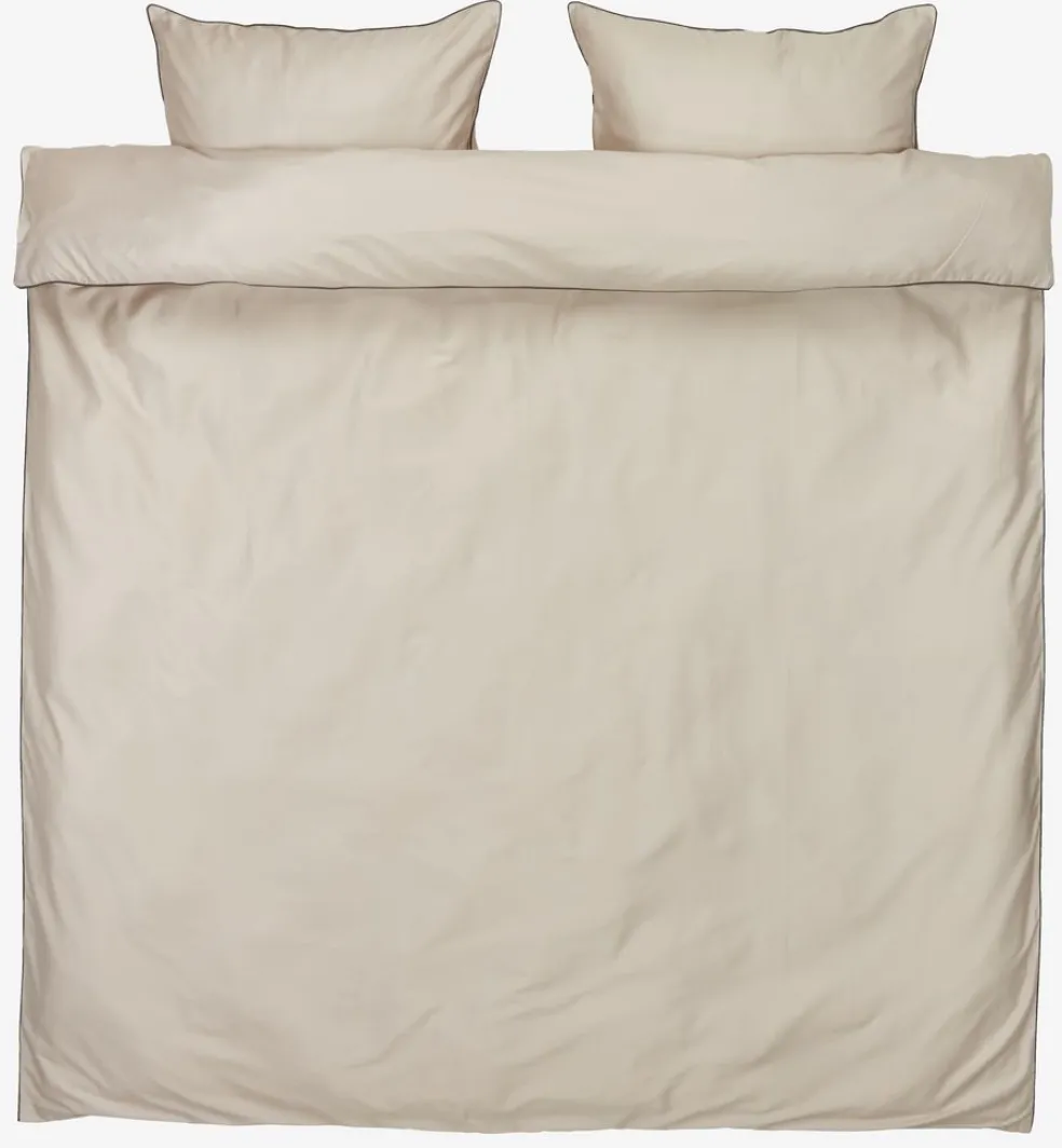 SANNAGoldParure de lit Satin SANNA 240x220 sable