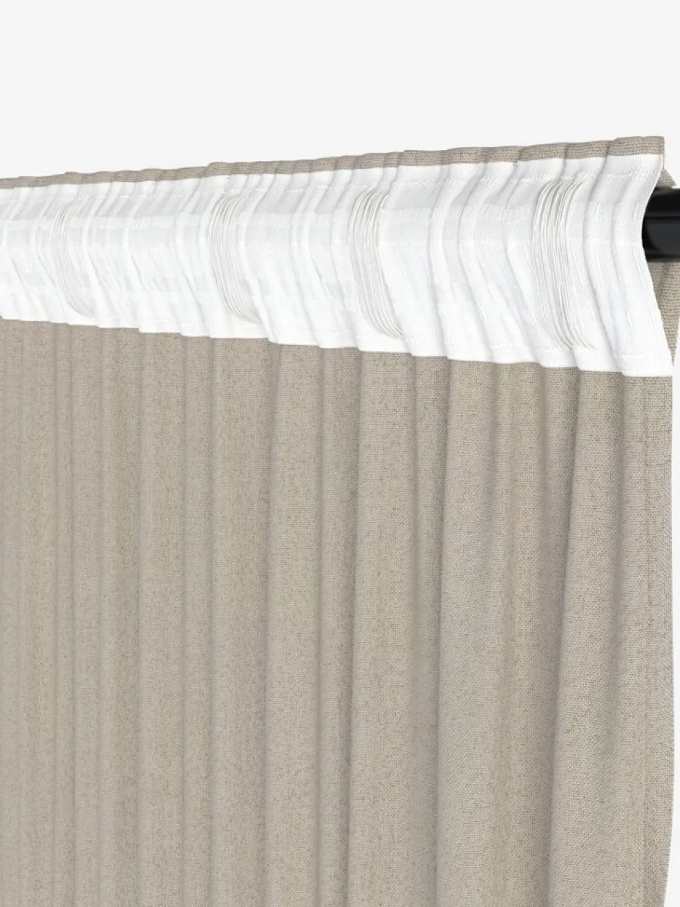 SEILANDRideau occultant SEILAND 1x135x245 beige