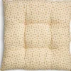 SELJECoussin de chaise SELJE 40x40x8 latte/pétrole