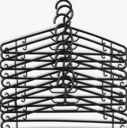 SIGBRANDTCintres SIGBRANDT noir 10pcs/pqt