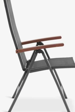 SIRDAL + SIRDALSIRDAL L91 table eucalyptus + 4 SIRDAL chaises gris