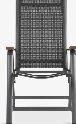 SIRDAL + SIRDALSIRDAL L149 table eucalyptus + 4 SIRDAL chaises gris