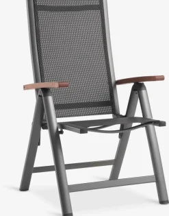SIRDAL + SIRDALSIRDAL L149 table eucalyptus + 4 SIRDAL chaises gris