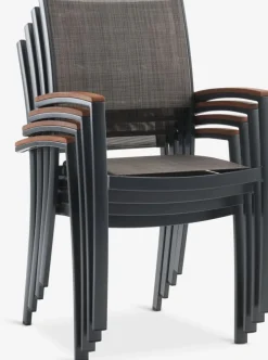 SIRDALChaise empilable SIRDAL gris
