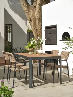 SIRDALTable de jardin SIRDAL l91xL149 eucalyptus