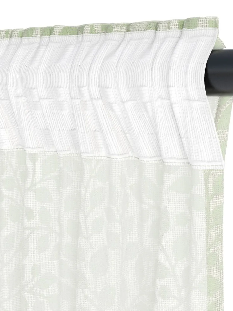SKASENRideau SKASEN 1x140x300 feuilles vert poudré