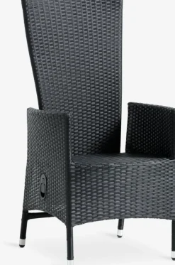 SKIVEChaise inclinable SKIVE noir