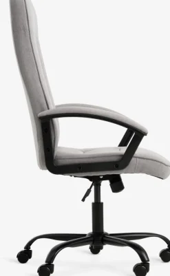 SKODSBORGFauteuil de bureau SKODSBORG tissu gris/noir