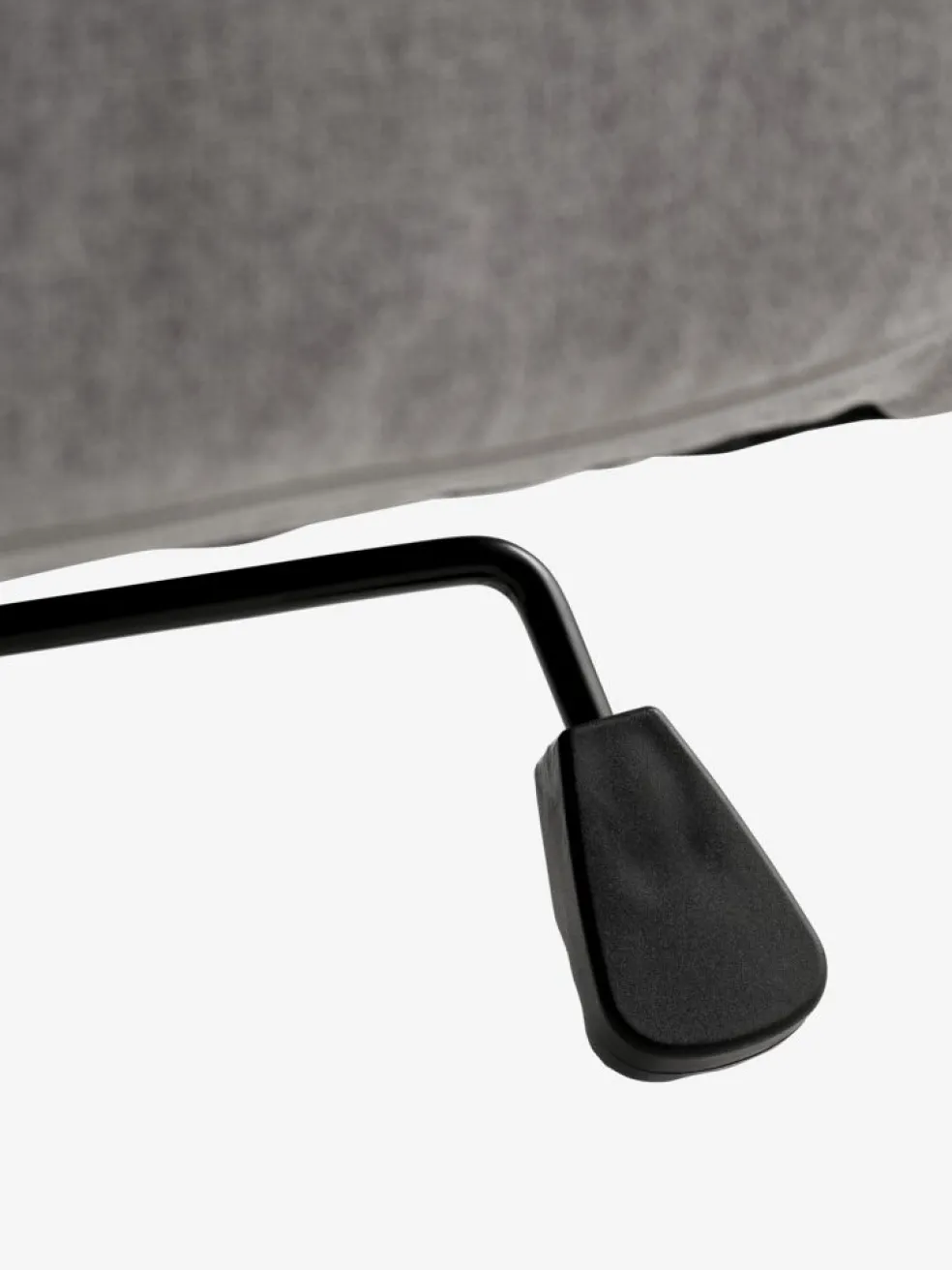 SKODSBORGFauteuil de bureau SKODSBORG tissu gris/noir
