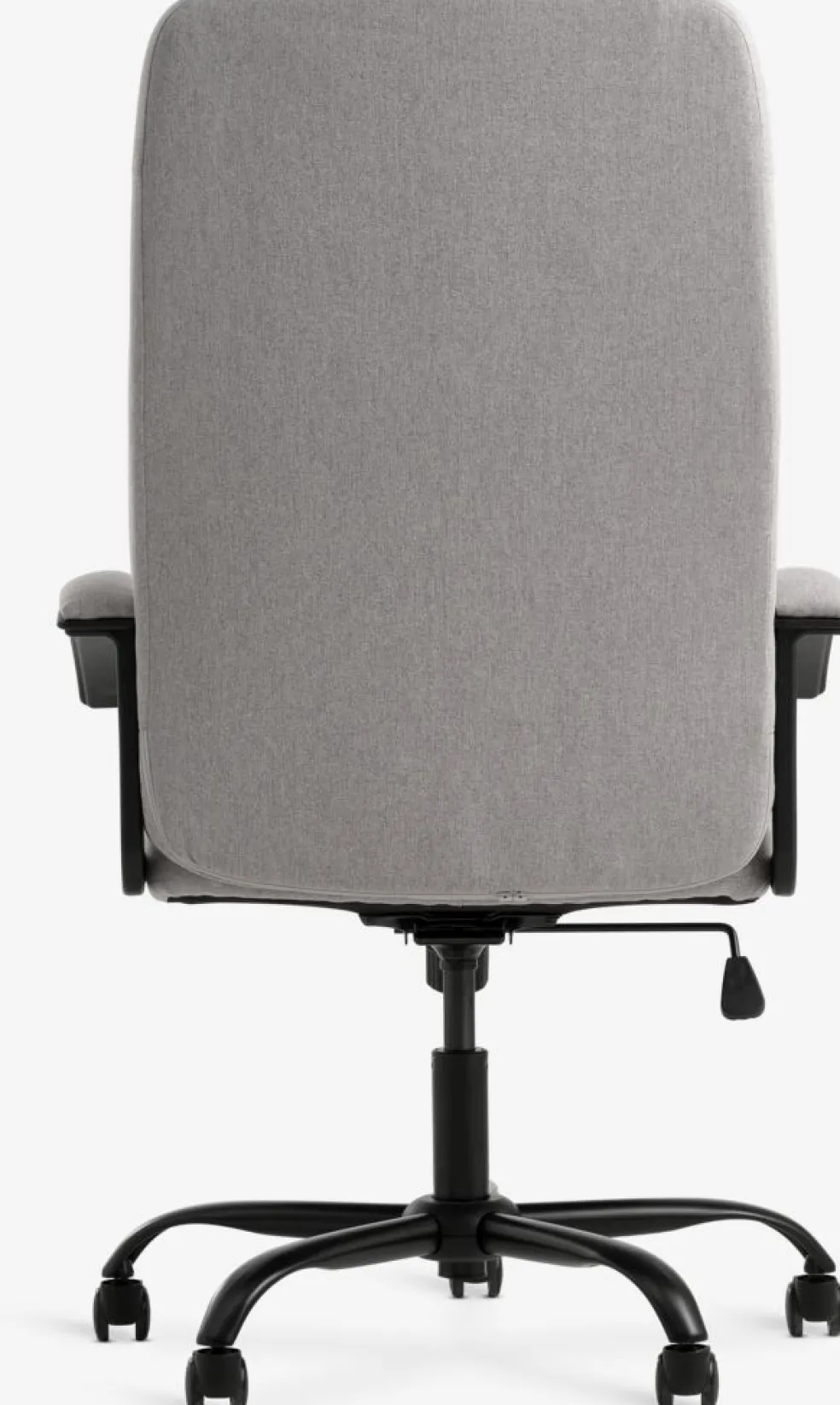 SKODSBORGFauteuil de bureau SKODSBORG tissu gris/noir