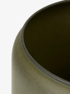 SNORKLABac à fleurs SNORKLA Ø31xH27 vert olive