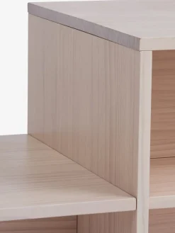 SOLLERUPTable basse SOLLERUP 50x110 a/tablettes pin massif