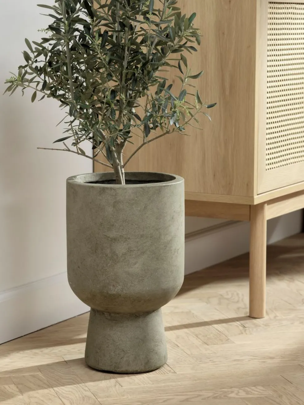 SOLVICache-pot SOLVI Ø25xH40cm vert