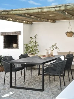 SONNERUP + GILJASONNERUP L215 table + 4 GILJA chaises gris