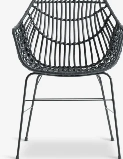 SONNERUP + ILDERHUSESONNERUP L215 table gis + 4 ILDERHUSE chaises noir