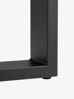 SONNERUP + INGSTRUPSONNERUP L215 table gris + 4 INGSTRUP chaises noir