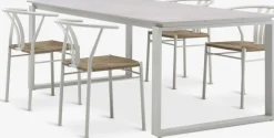 SONNERUP + TAGMARKSONNERUP L215 table + 4 TAGMARK chaises beige
