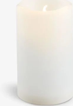 SORENBougie pilier LED SOREN Ø6xH9cm blanc