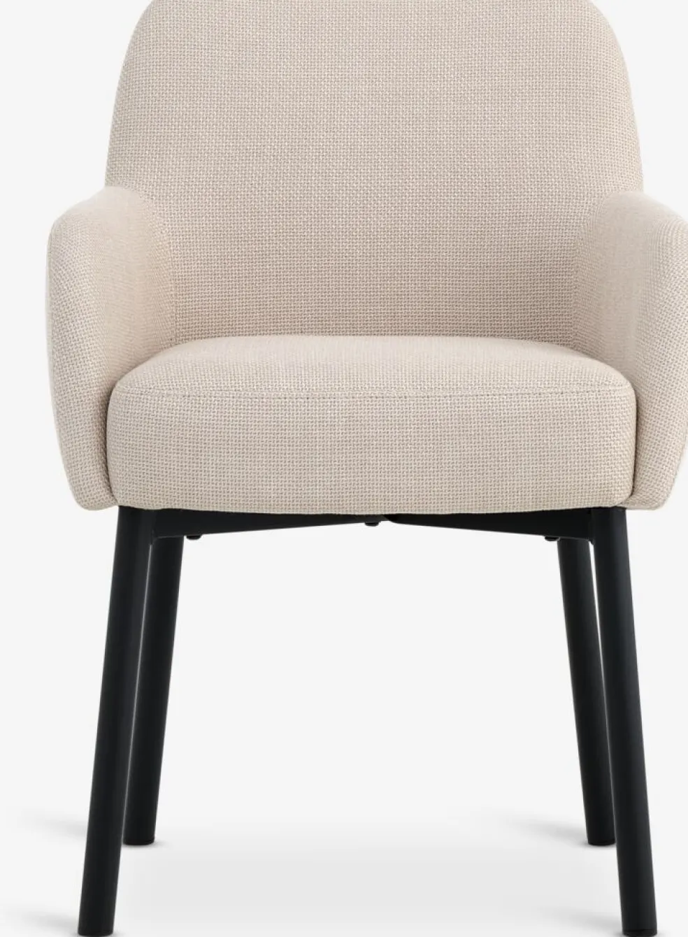 SOTTRUPChaise SOTTRUP tissu beige/noir