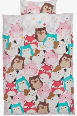 SQUISHMALLOWSParure de lit SQUISHMALLOWS 140x200 rose