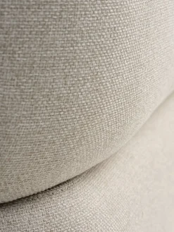 STADILCanapé STADIL ouvert gauche ovale tissu beige/coloris ch.