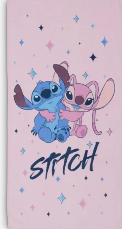 STITCHGoldDrap de douche STITCH 70x140