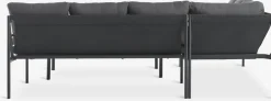 STROEMSTADEnsemble lounge STROEMSTAD 6 personnes noir