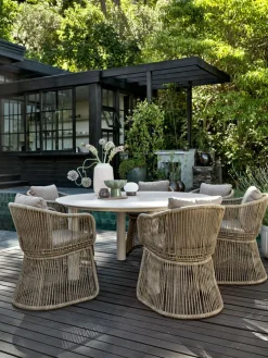 SURNADALTable de jardin SURNADAL Ø150 beige