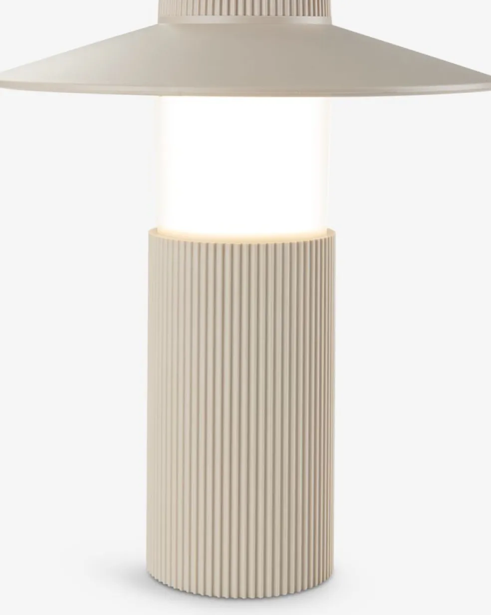 SVANELampe de table rechargeable SVANE Ø21xH25cm sable