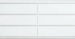 TANGECommode 3+3 tiroirs TANGE blanc