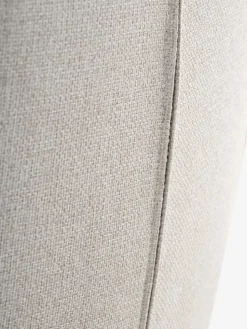 TANKEDALFauteuil inclinable a/repose-pieds TANKEDAL beige/chrome