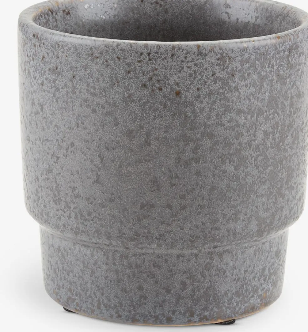 THORFINNCache-pot THORFINN Ø13xH13cm gris