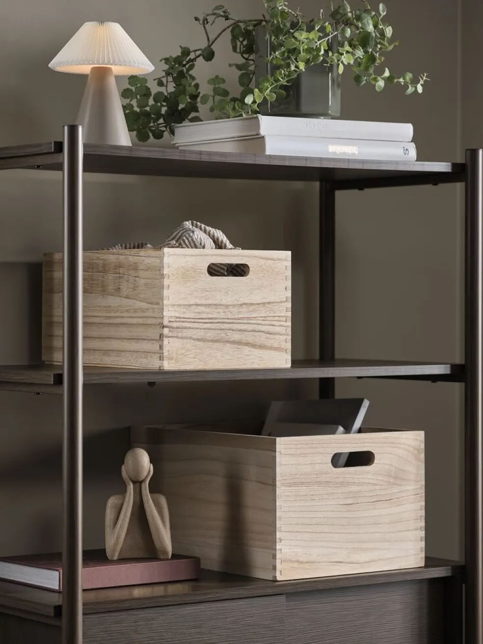 THORMODBoîte de rangement THORMOD l40xL30xH22cm naturel
